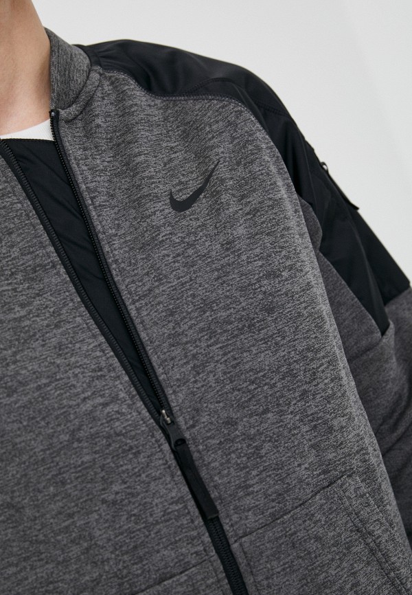 Олимпийка Nike Nike Therma-FIT Men s Full-Zip, цвет: серый ...