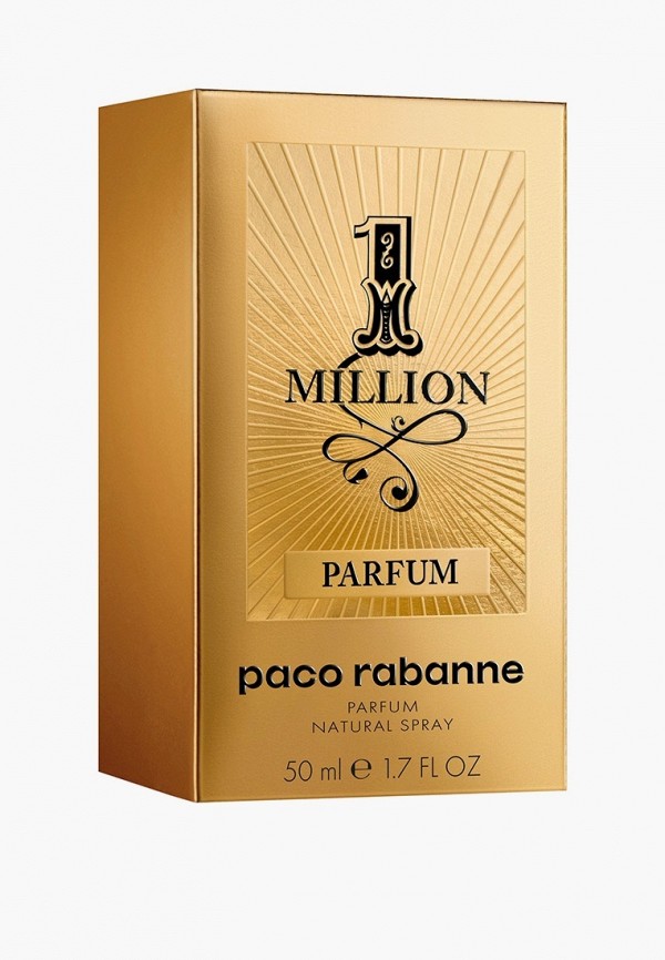 Paco Rabanne Парфюмерная вода - - цветочный кожаный аромат, 1 Million Parfum, 50 мл - фото 2