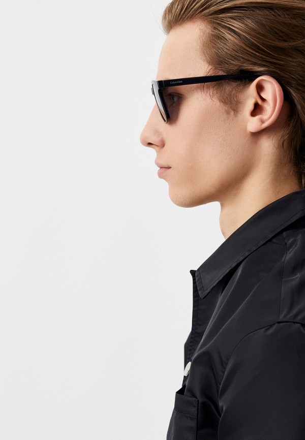 Очки солнцезащитные Calvin Klein CK23505S 059, цвет: черный ...