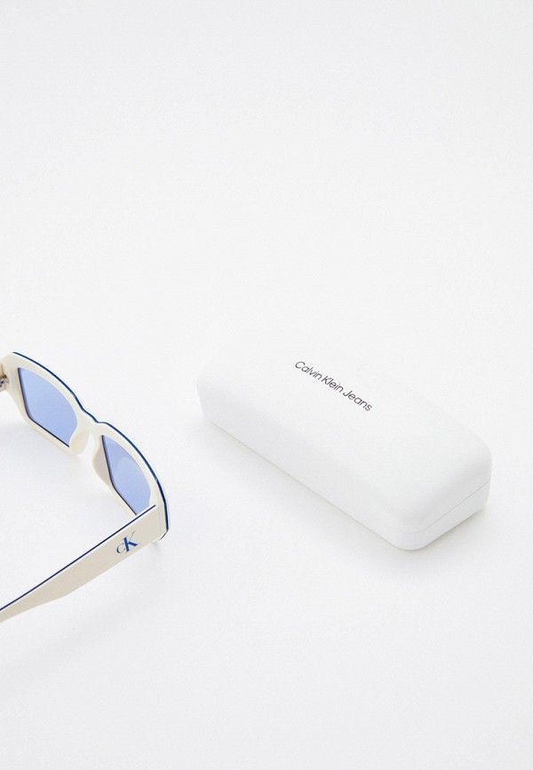 Calvin Klein Jeans Очки солнцезащитные - CKJ23602S 100 - фото 4