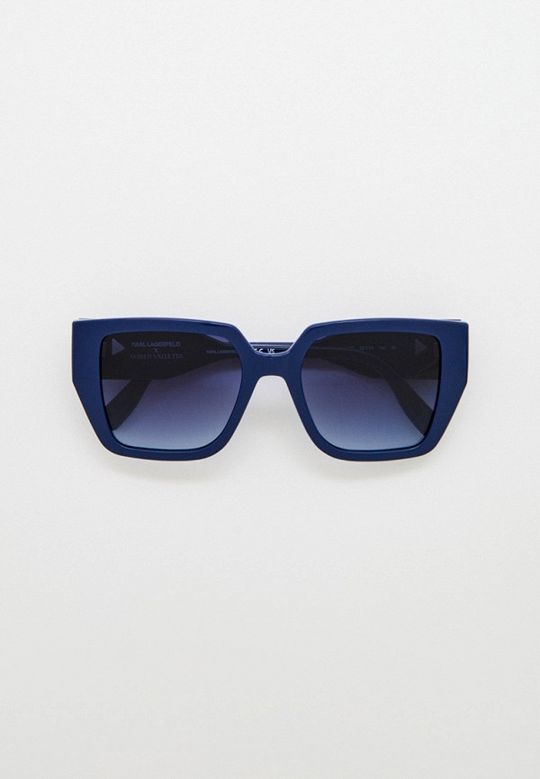 Очки солнцезащитные Karl Lagerfeld KL6098S 400, цвет: синий ...