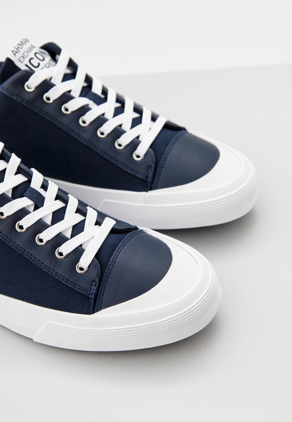 Кеды Armani Exchange, цвет: синий, RTLACS114501 — купить в интернет ...