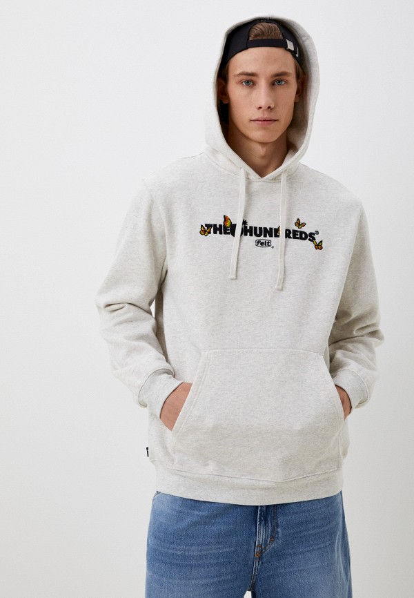 Худи The Hundreds, цвет: серый, RTLACS269701 — купить в интернет ...