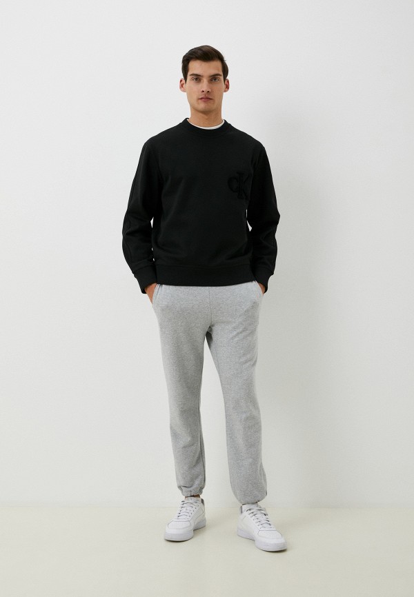Свитшот Calvin Klein Jeans, цвет: черный, RTLACS343501 — купить в ...