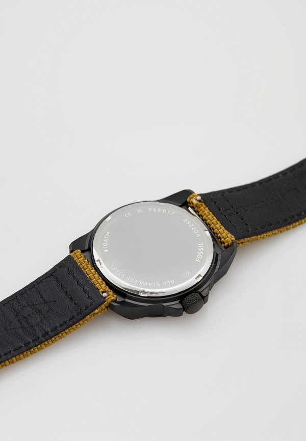 Часы Fossil FS5917, цвет: желтый, RTLACS470701 — купить в интернет-магазине  Lamoda
