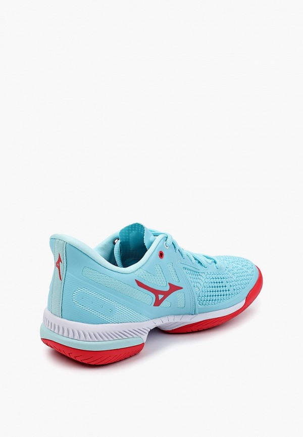 Mizuno wave stealth v 2025 cool blue netball trainers