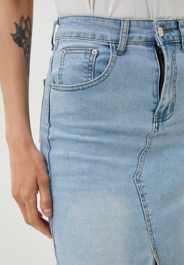 UnicoModa Юбка джинсовая - фото 4