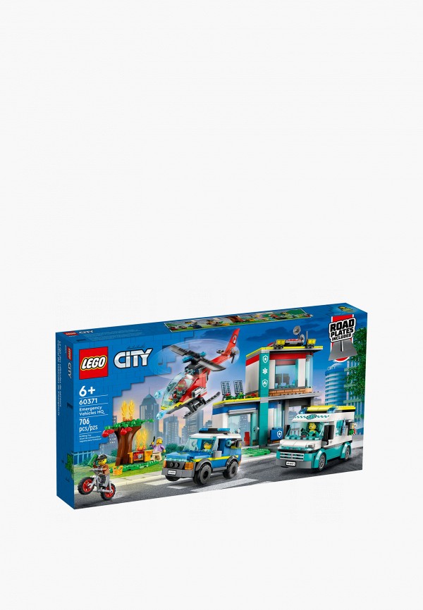 LEGO Конструктор City - Конструктор LEGO CITY "Штаб аварийных транспортных средств" - фото 1