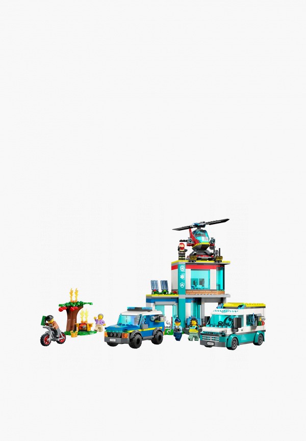 LEGO Конструктор City - Конструктор LEGO CITY "Штаб аварийных транспортных средств" - фото 3