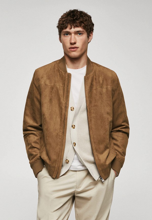 Mango Man Куртка кожаная - BERO - фото 1