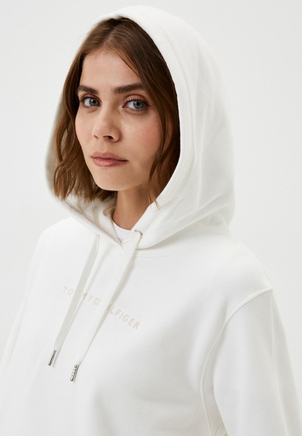 Худи Tommy Hilfiger, цвет: белый, RTLACT028301 — купить в интернет ...