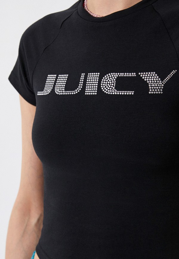 Футболка Juicy Couture, цвет: черный, RTLACT090101 — купить в интернет ...
