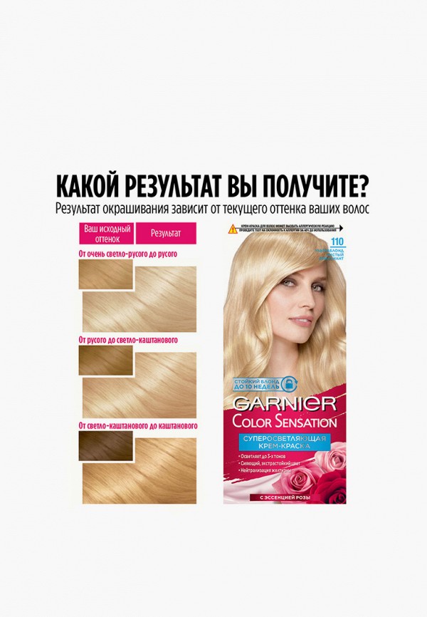 Garnier Краска для волос - стойкая, с эссенцией розы - фото 3