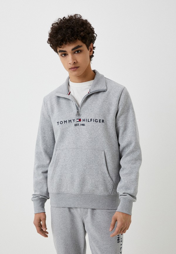 Олимпийка Tommy Hilfiger, цвет: серый, RTLACT412101 — купить в интернет ...