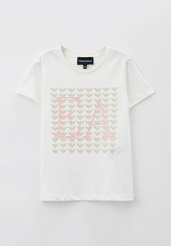 Футболка Emporio Armani, цвет: белый, RTLACT443401 — купить в интернет ...