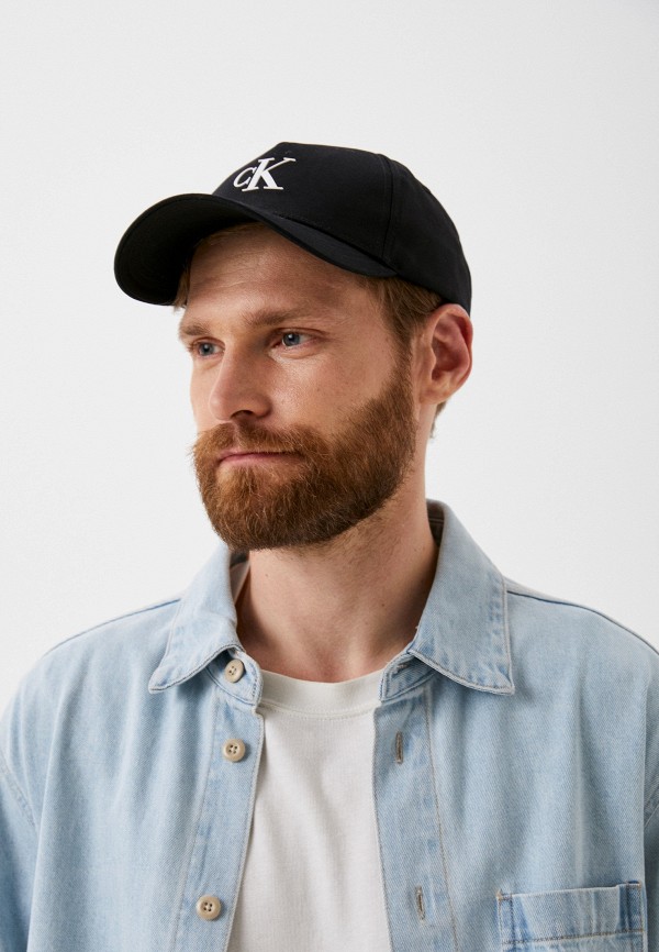 Бейсболка Calvin Klein Jeans, цвет: черный, RTLACT545701 — купить в ...