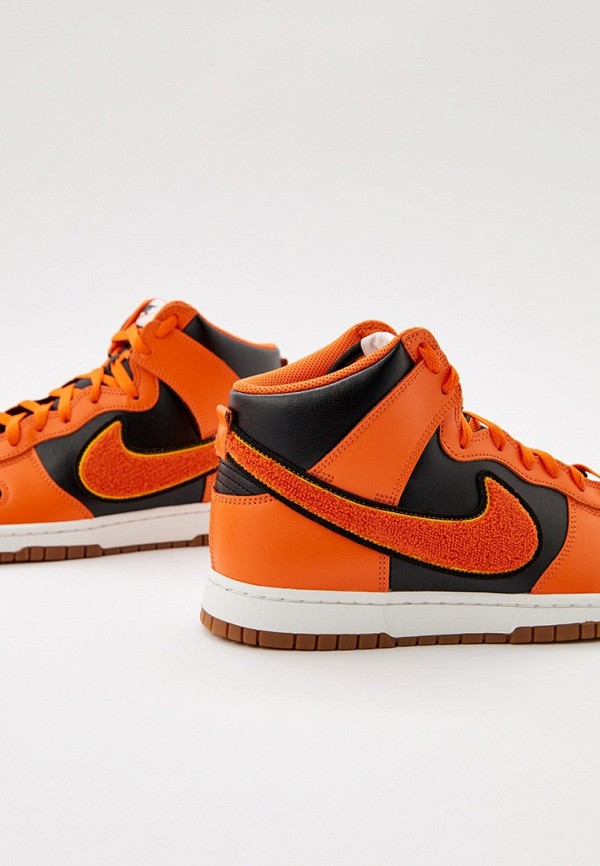 Кеды Nike Nike Dunk High University, цвет: оранжевый, RTLACT576701 — купить  в интернет-магазине Lamoda