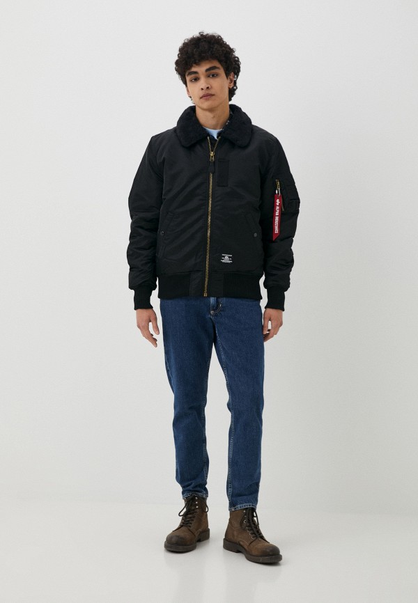 Alpha Industries Куртка утепленная и брелок - B-15 MOD FLIGHT JACKET - фото 2
