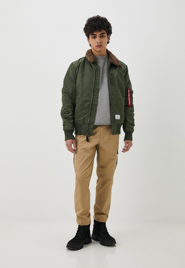 Alpha Industries Куртка утепленная и брелок - B-15 MOD FLIGHT JACKET - фото 2