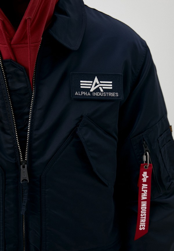 Куртка утепленная и брелок Alpha Industries, цвет: синий, RTLACT647901 ...