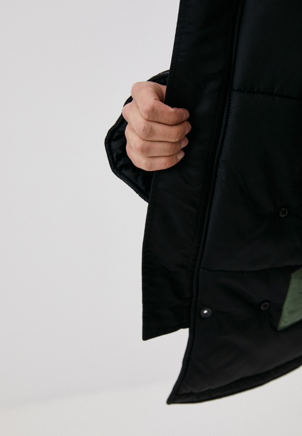 Парка и брелок Alpha Industries Alpha N-3B Parka, цвет: черный ...