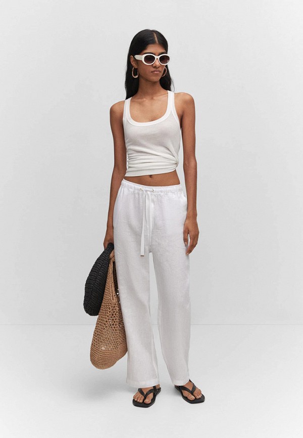 Mango Брюки - LINEN - фото 2