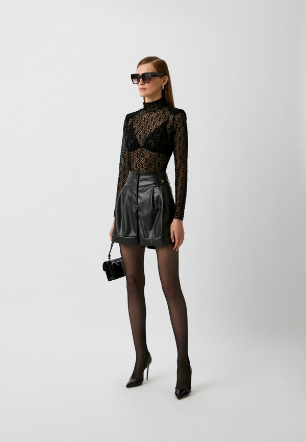 Twinset Milano Шорты кожаные - ACTITUDE - фото 2