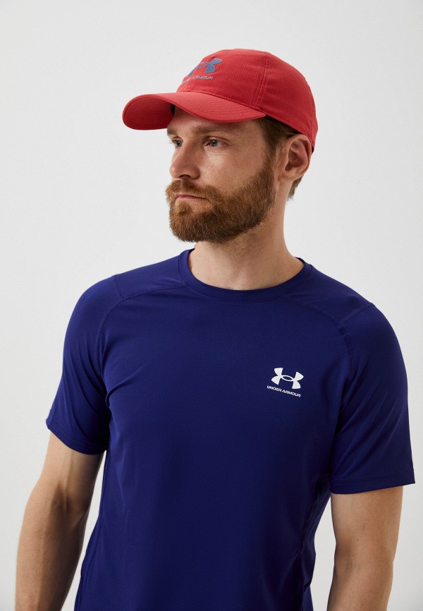 Бейсболка Under Armour ISOCHILL ARMOURVENT ADJ, цвет коралловый, RTLACT817501 — купить в