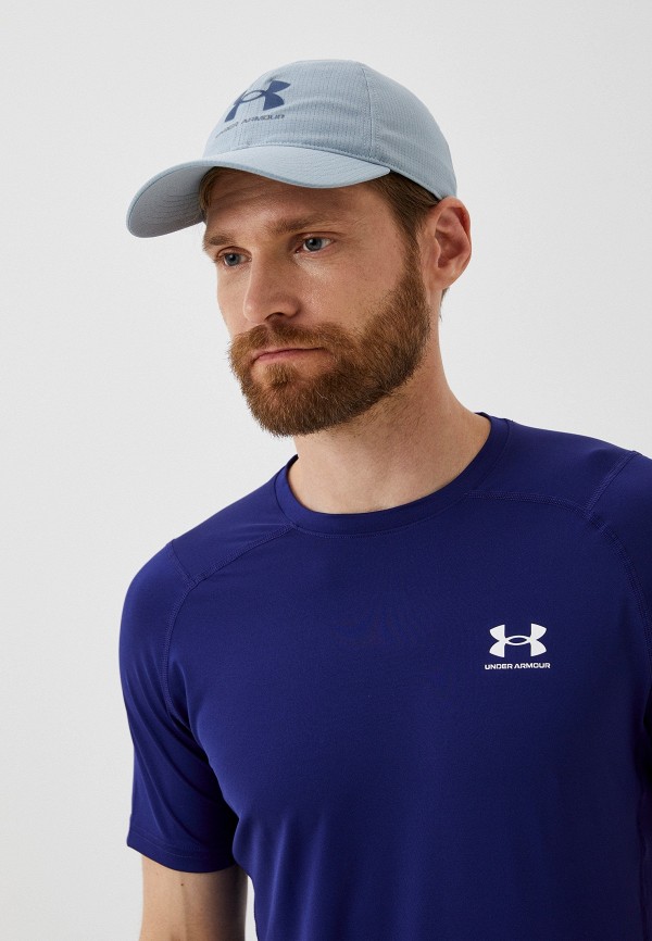Бейсболка Under Armour ISOCHILL ARMOURVENT ADJ, цвет голубой, RTLACT824701 — купить в интернет