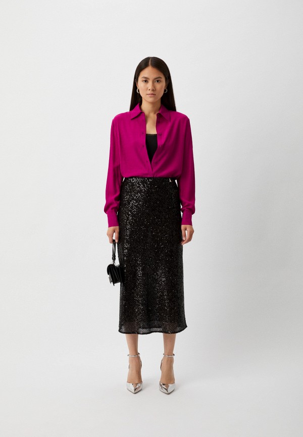 Блуза Pinko, цвет: фуксия, RTLACU062501 — купить в интернет-магазине Lamoda