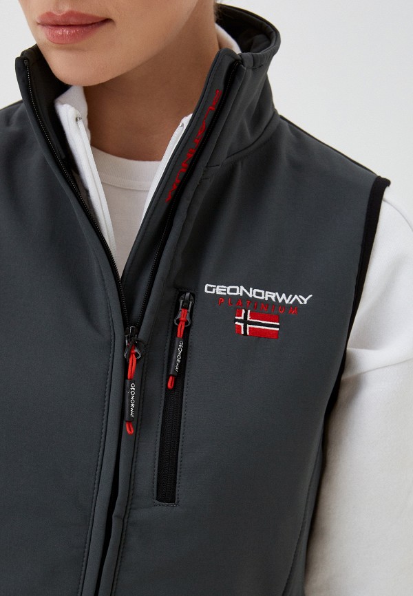 Жилет утепленный Geonorway Expedition, цвет: серый, RTLACU160401 ...