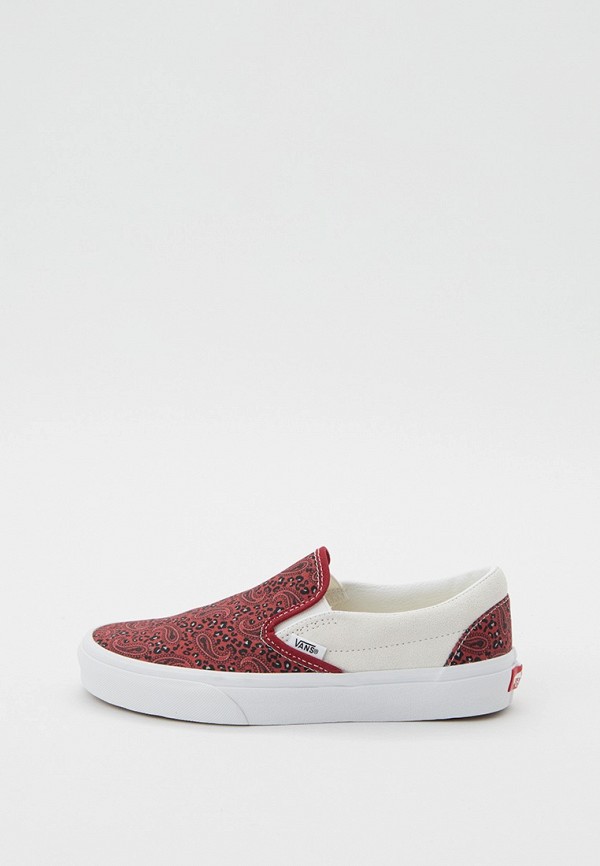 Слипоны Vans UA Classic Slip-On, цвет: бордовый, RTLACU207501 — купить ...