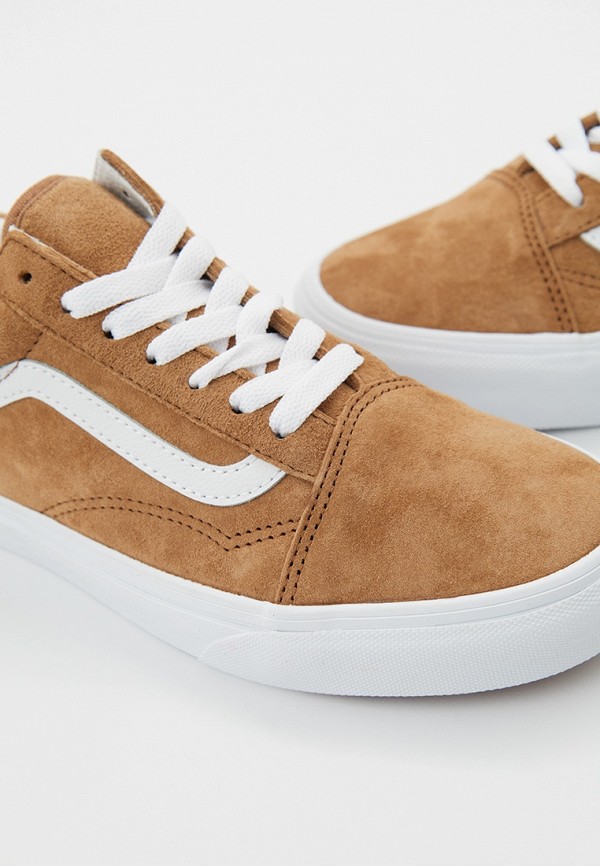 Кеды Vans UA Old Skool, цвет: коричневый, RTLACU209001 — купить в  интернет-магазине Lamoda