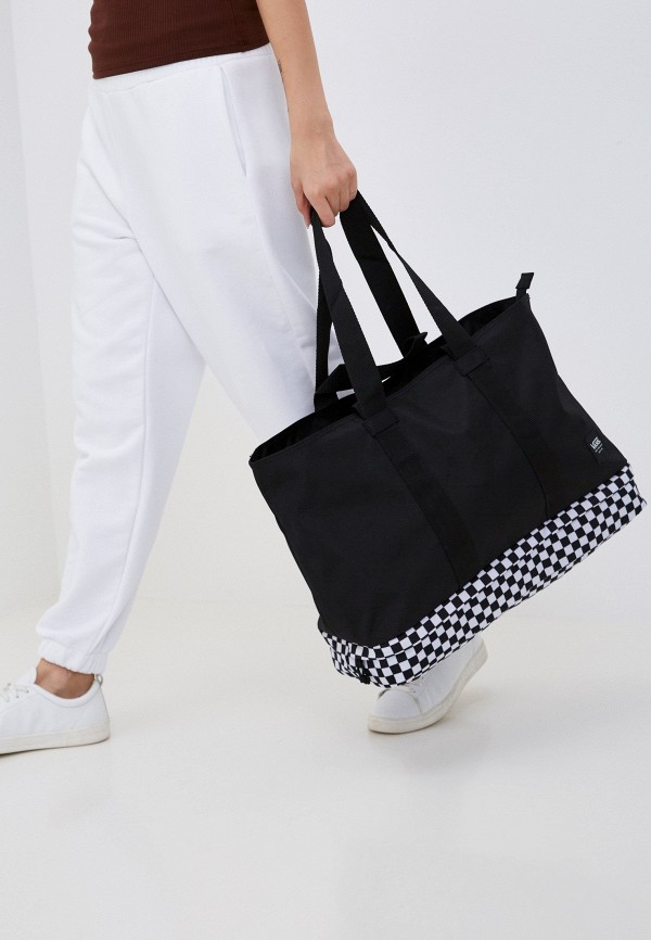 Сумка Vans SOLO NIGHT TOTE, цвет: черный, RTLACU214001 — купить в ...