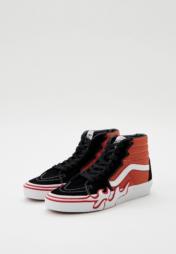 Vans flaming best sale