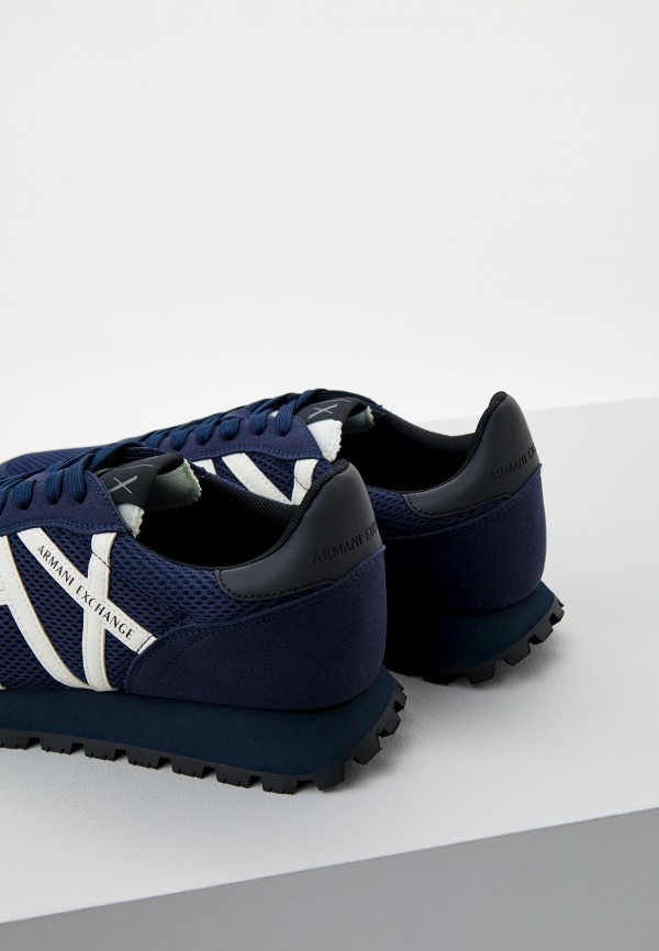 Кроссовки Armani Exchange, цвет: синий, RTLACU281901 — купить в ...