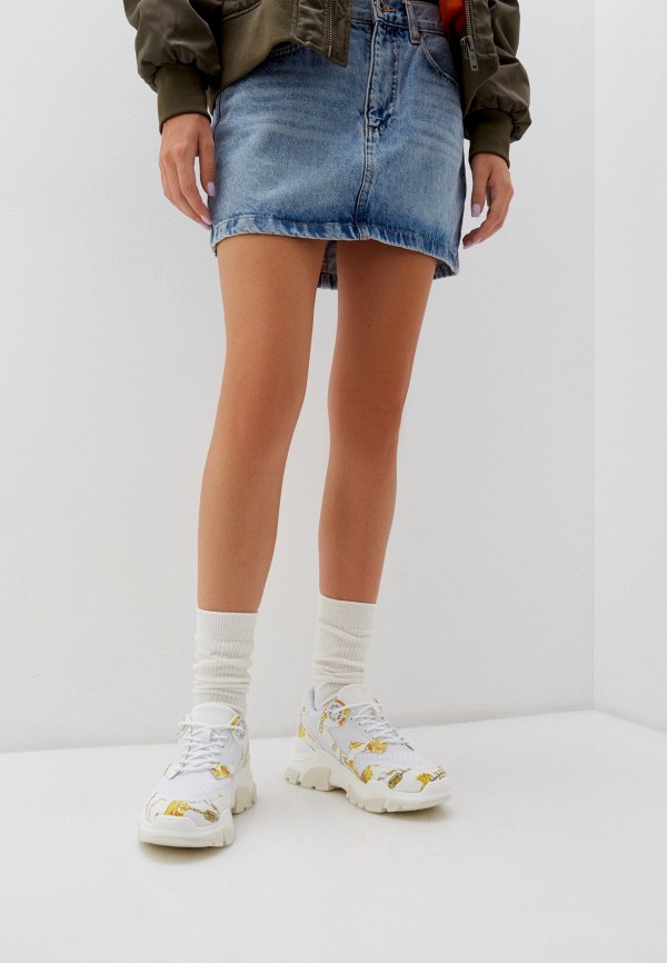 Кроссовки Versace Jeans Couture, цвет: белый, RTLACU308501 — купить в ...