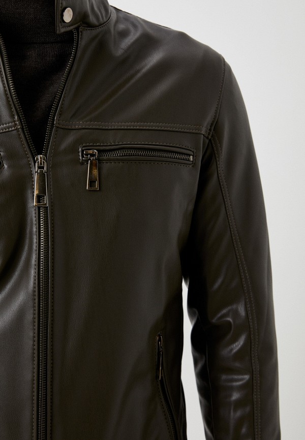 RNT23 Куртка кожаная - фото 5