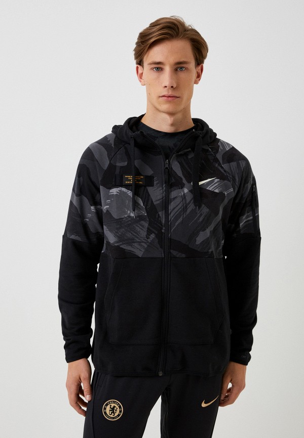 Nike Толстовка - M NK DF FLC HD FZ CAMO - фото 1