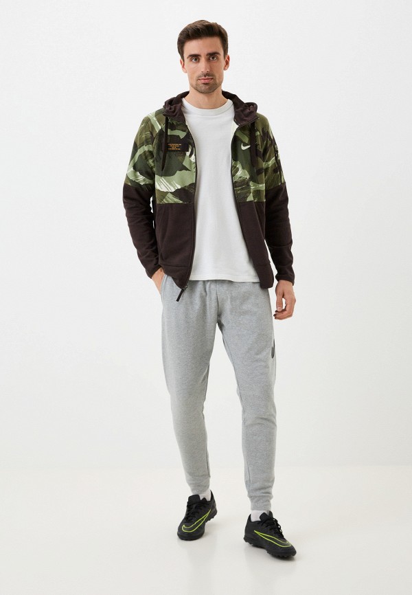 Nike Толстовка - M NK DF FLC HD FZ CAMO - фото 2