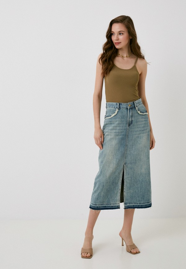 UnicoModa Юбка джинсовая - фото 2