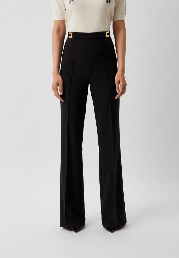 Брюки Elisabetta Franchi, цвет: черный, RTLACU858201 — купить в ...
