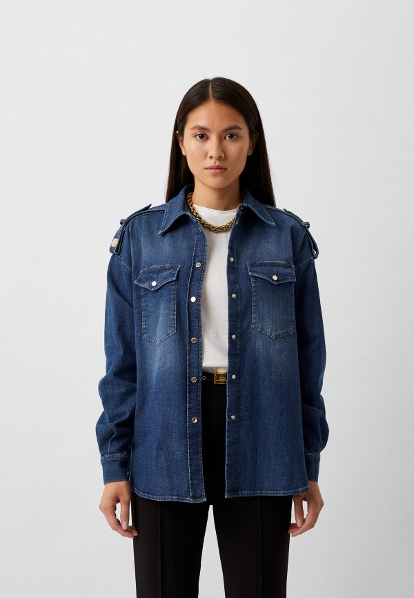 Elisabetta Franchi Рубашка джинсовая - фото 1