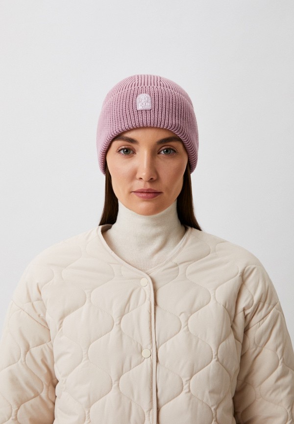 Шапка Parajumpers PLAIN BEANIE, цвет: фиолетовый, RTLACU864001 — купить ...