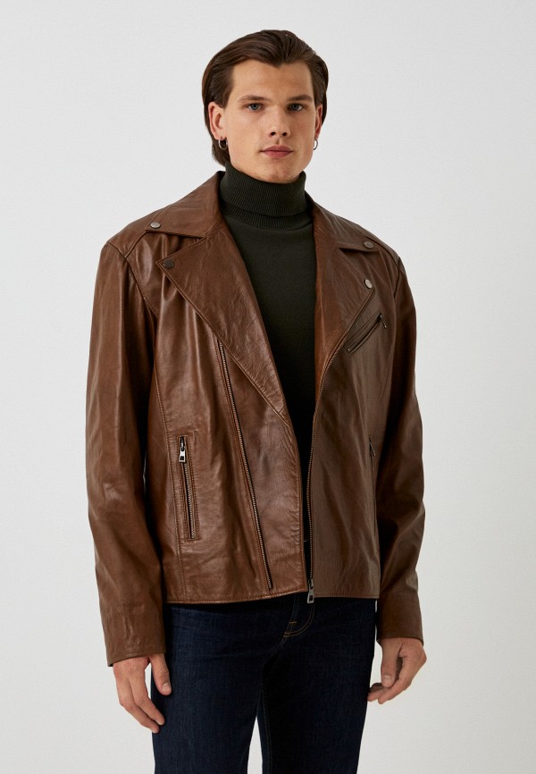 Basics & More Куртка кожаная - фото 1