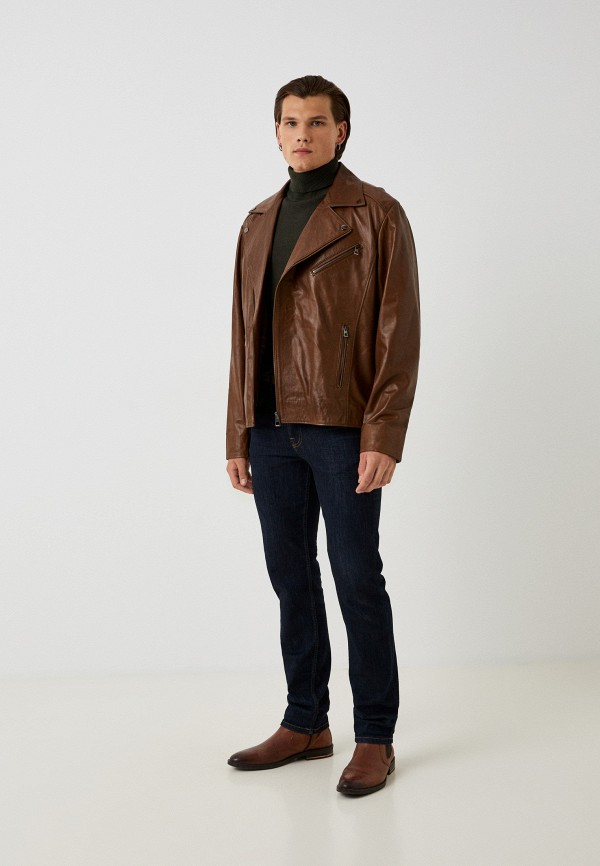 Basics & More Куртка кожаная - фото 2