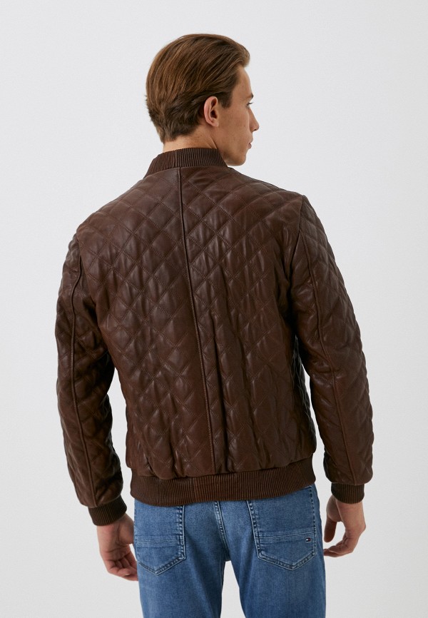 Basics & More Куртка кожаная утепленная - фото 3