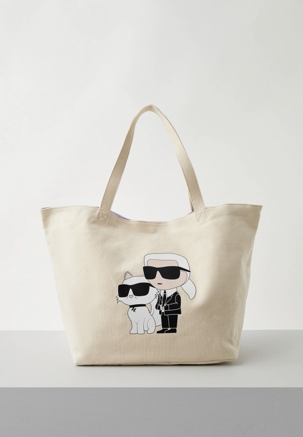 Сумка Karl Lagerfeld, цвет: бежевый, RTLACV048701 — купить в интернет ...