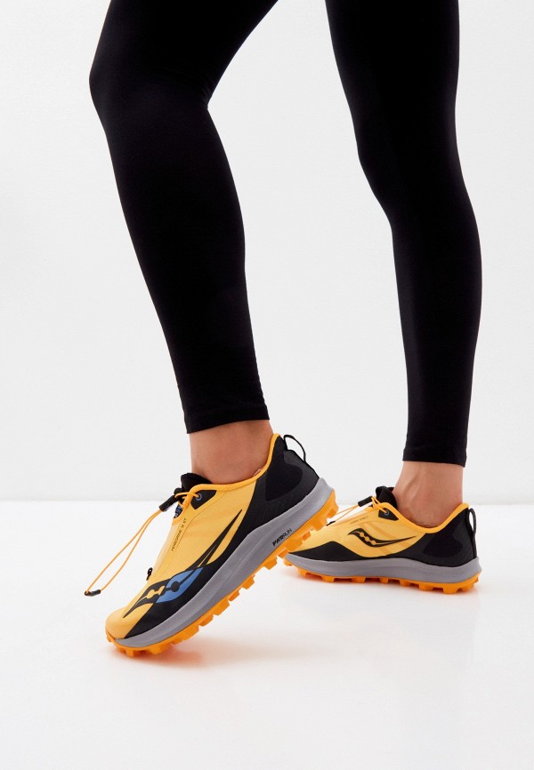 Бутсы Saucony PEREGRINE 12 ST, цвет: желтый, RTLACV070601 — купить в ...