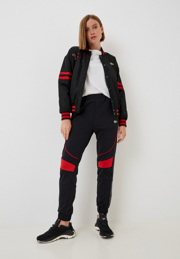 Куртка утепленная Fila, цвет: черный, RTLACV173801 — купить в интернет ...